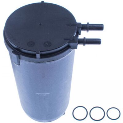 Filtro de combustible Denckermann A120971 - Tipo línea con juntas Filtro de combustible Denckermann A120971 - Tipo línea con juntas