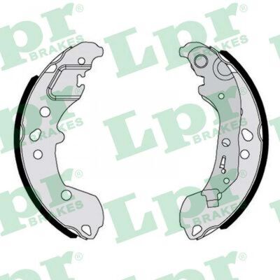 Juego de Zapatas de Freno LPR - 38,2mm de Ancho - 203mm de Diámetro Interior - con Palanca de Freno de Mano Juego de Zapatas de Freno LPR - 38,2mm de Ancho - 203mm de Diámetro Interior - con Palanca de Freno de Mano