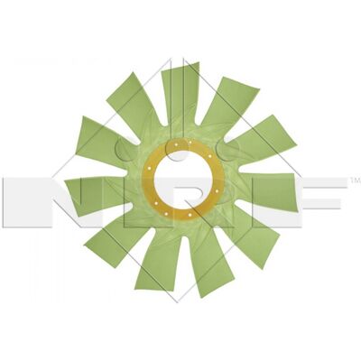 Rueda del ventilador NRF 49864 - Diámetro 750mm, 6 orificios, 11 palas Rueda del ventilador NRF 49864 - Diámetro 750mm, 6 orificios, 11 palas