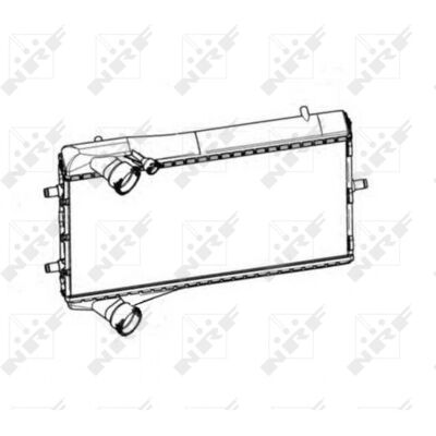 Radiador de aluminio NRF 50548 - Enfriamiento del motor Radiador de aluminio NRF 50548 - Enfriamiento del motor