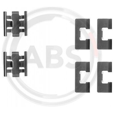 A.b.s. Juego de Pastillas de Freno Traseras para Honda Civic - Accesorios de Frenos A.b.s. Juego de Pastillas de Freno Traseras para Honda Civic - Accesorios de Frenos