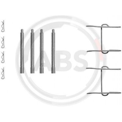 Kit de Pastillas de Freno A.B.S. 1149Q - Compatible con Ford, Peugeot, Mercedes-Benz Kit de Pastillas de Freno A.B.S. 1149Q - Compatible con Ford, Peugeot, Mercedes-Benz