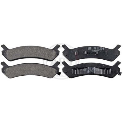 A.B.S. 36754 Pastillas de freno - Trasero Hyundai Sonata A.B.S. 36754 Pastillas de freno - Trasero Hyundai Sonata