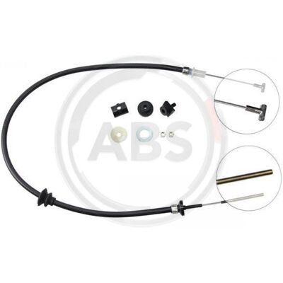 A.B.S. K26220 Cable de Embrague - Ajuste manual - 1065mm - Pieza de alta calidad A.B.S. K26220 Cable de Embrague - Ajuste manual - 1065mm - Pieza de alta calidad
