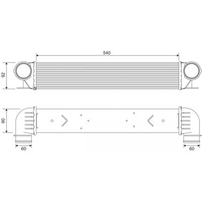VALEO Ladeluftkühler 3276428178776 - Intercooler VALEO Ladeluftkühler 3276428178776 - Intercooler