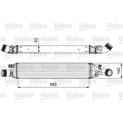Intercooler Valeo para Audi Q3 - Refrigerado por aire - 4.43kg Intercooler Valeo para Audi Q3 - Refrigerado por aire - 4.43kg