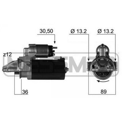 ERA 220353A Arranque para Fiat Ducato III, Citroën Jumper II - Arranque ERA 220353A Arranque para Fiat Ducato III, Citroën Jumper II - Arranque