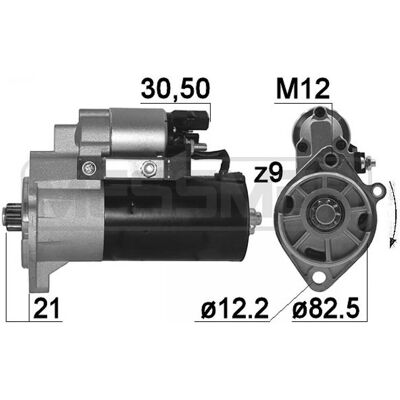 ERA 220651A - Motor de arranque para Volkswagen LT 28-46 - Piezas OEM ERA 220651A - Motor de arranque para Volkswagen LT 28-46 - Piezas OEM