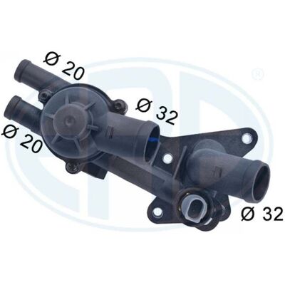 Termostato de agua ERA 350578A - Termostato 80 para VW, Seat, Audi, Skoda Termostato de agua ERA 350578A - Termostato 80 para VW, Seat, Audi, Skoda