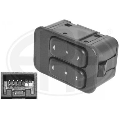 Interruptor de ventana delantero izquierdo ERA Opel Vauxhall Interruptor de ventana delantero izquierdo ERA Opel Vauxhall