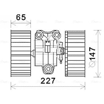 AVA QUALITY COOLING BW8470 - Ventilador de interior AVA QUALITY COOLING BW8470 - Ventilador de interior