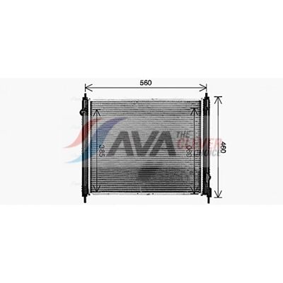 Ava Quality Cooling DN2477 - Radiador Ava Quality Cooling DN2477 - Radiador