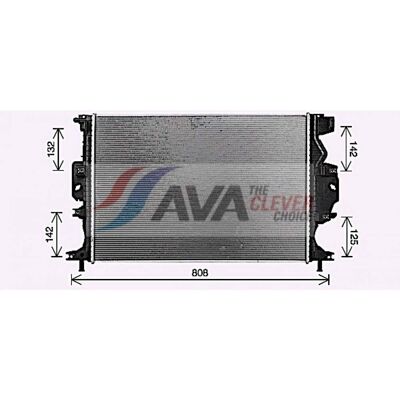 Radiador de aluminio PRASCO FD2689 - Ford Mondeo 5, S-Max - Sistema de enfriamiento Radiador de aluminio PRASCO FD2689 - Ford Mondeo 5, S-Max - Sistema de enfriamiento