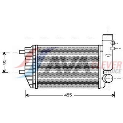 Intercooler PRASCO PE4183 - Aire/Aire, Aire/Agua, Fiat Ducato II, Boxer, Jumper Intercooler PRASCO PE4183 - Aire/Aire, Aire/Agua, Fiat Ducato II, Boxer, Jumper