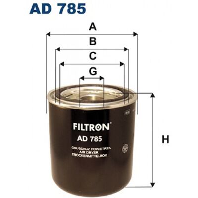 Filtron AD 785 Cartucho de Secador de Aire de Alta Calidad - Cartucho de Secador de Aire Filtron AD 785 Cartucho de Secador de Aire de Alta Calidad - Cartucho de Secador de Aire