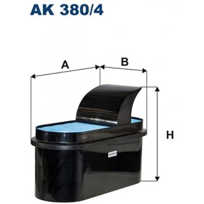 FILTRON AK 380/4 - Filtro de aire para Mercedes-Benz Actros MP4/MP5, AROCS FILTRON AK 380/4 - Filtro de aire para Mercedes-Benz Actros MP4/MP5, AROCS