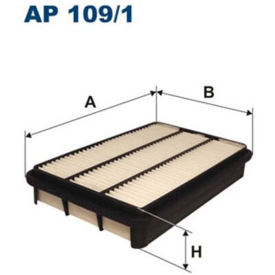 Filtron AP 109/1 - Filtro de aire para Opel, Isuzu, Lotus Filtron AP 109/1 - Filtro de aire para Opel, Isuzu, Lotus