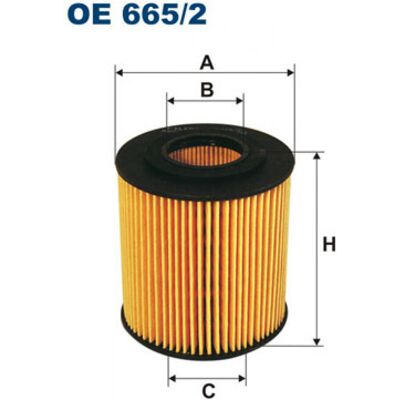 Filtro de aceite Filtron Mazda OE 665/2 Filtro de aceite Filtron Mazda OE 665/2