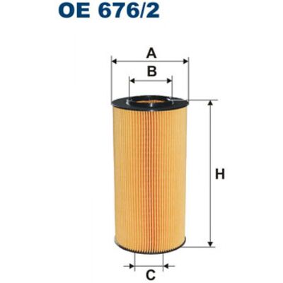 Filtro de aceite Filtron OE 676/2 - Cartuchos para DAF CF 85, XF 105 Filtro de aceite Filtron OE 676/2 - Cartuchos para DAF CF 85, XF 105