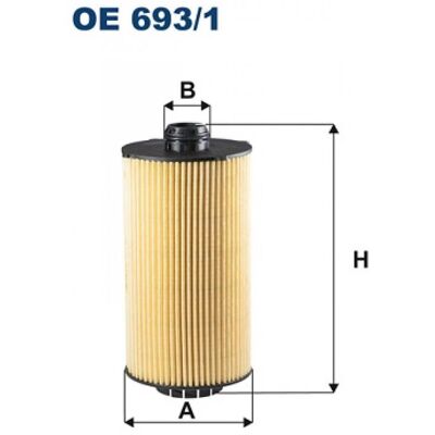 FILTRON OE 693/1 - Filtro de aceite para vehículos IVECO FILTRON OE 693/1 - Filtro de aceite para vehículos IVECO