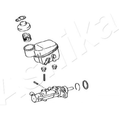 ASHIKA Modelo 68-02-2057 Cilindro Maestro de Freno - Master Cylinder para Toyota Yaris II ASHIKA Modelo 68-02-2057 Cilindro Maestro de Freno - Master Cylinder para Toyota Yaris II