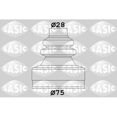 SASIC Faltenbalg - lado transmisión OE 328777 SASIC Faltenbalg - lado transmisión OE 328777