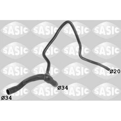 Manguera de refrigeración Opel Astra Sasic - Inferior izquierda - 3406341 Manguera de refrigeración Opel Astra Sasic - Inferior izquierda - 3406341
