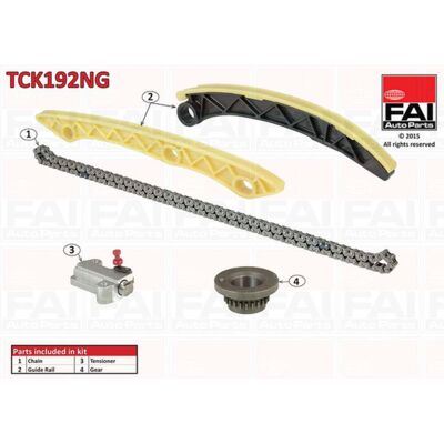 Kit de cadena de distribución Honda 14401RNAA01 - Cadena simplex superior Kit de cadena de distribución Honda 14401RNAA01 - Cadena simplex superior