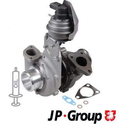 Turbo JP Group con juntas - Para Opel/Chevrolet 1956cc Turbo JP Group con juntas - Para Opel/Chevrolet 1956cc