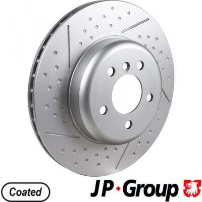 Disco de freno JP GROUP 1463205700 - Ventilado, Ranurado, BMW Disco de freno JP GROUP 1463205700 - Ventilado, Ranurado, BMW