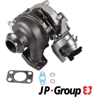 JP GROUP 4117405200 Turboalimentador con juntas para Peugeot, Citroën, Opel - Turboalimentador JP GROUP 4117405200 Turboalimentador con juntas para Peugeot, Citroën, Opel - Turboalimentador