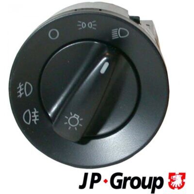 JP GROUP Modelo 1196100600 Interruptor - Luz principal - Negro JP GROUP Modelo 1196100600 Interruptor - Luz principal - Negro