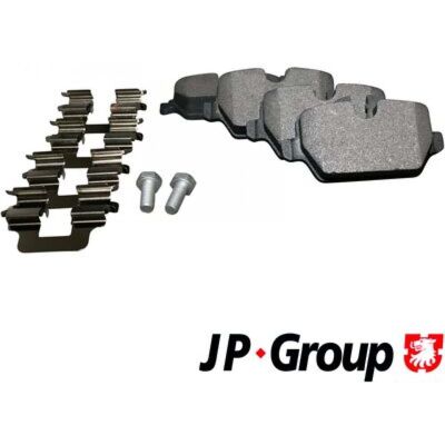 Juego de pastillas de freno trasero JP GROUP 1463700510 - Piezas de freno Juego de pastillas de freno trasero JP GROUP 1463700510 - Piezas de freno