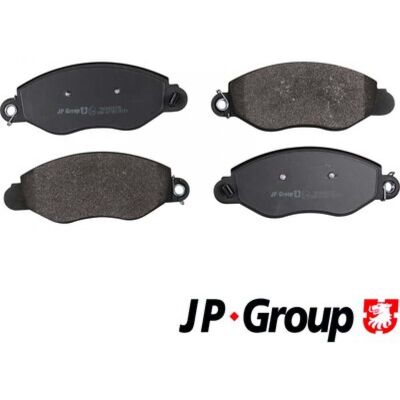 JP GROUP 1563603110 Pastillas de freno - Eje delantero, Indicador de desgaste JP GROUP 1563603110 Pastillas de freno - Eje delantero, Indicador de desgaste