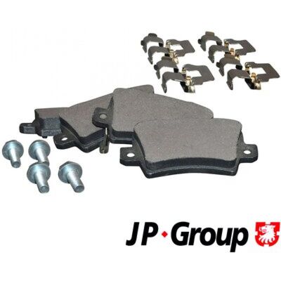 JP GROUP Pastillas de freno - Indicador de desgaste trasero - Sistema de frenos - 3463700310 JP GROUP Pastillas de freno - Indicador de desgaste trasero - Sistema de frenos - 3463700310