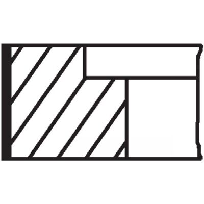 MAHLE Juego de aros de pistón 004 01 N0 - Piston Ring Kit MAHLE Juego de aros de pistón 004 01 N0 - Piston Ring Kit