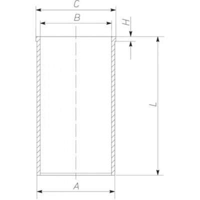 Mahle 099lw00104001 Manguito de cilindro - 108mm Diámetro Mahle 099lw00104001 Manguito de cilindro - 108mm Diámetro