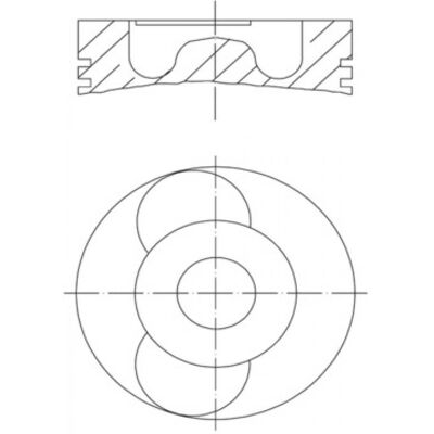 Pistón Mahle 85mm - Piston Pistón Mahle 85mm - Piston