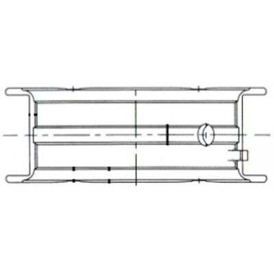 MAHLE ORIGINAL 011 FL 21059 025 - Cojinete de cigüeñal MAHLE ORIGINAL 011 FL 21059 025 - Cojinete de cigüeñal