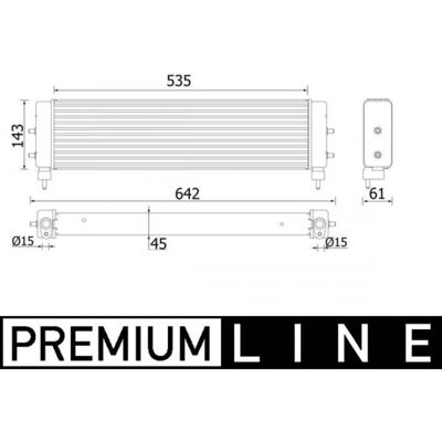 Enfriador de aceite Mahle para BMW 5-8 Serie, X6, Clc - Calidad OEM Enfriador de aceite Mahle para BMW 5-8 Serie, X6, Clc - Calidad OEM