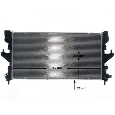 Radiador MAHLE CR 2106 000S - Para vehículos con A/C Radiador MAHLE CR 2106 000S - Para vehículos con A/C
