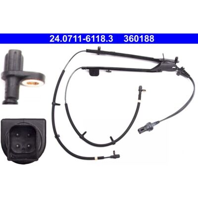 Sensor ABS ATE 958 - Sensor ABS Sensor ABS ATE 958 - Sensor ABS