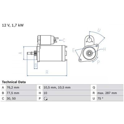 Bosch 4047024614352 Arranque - Porsche 911 Coupe Bosch 4047024614352 Arranque - Porsche 911 Coupe