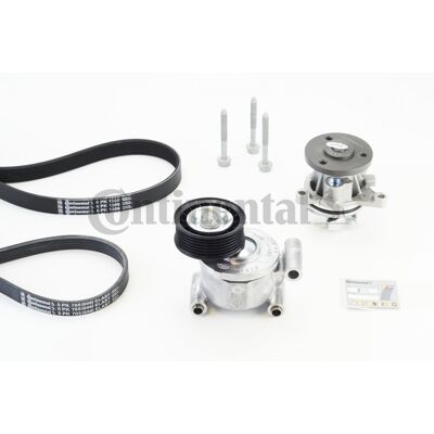 Kit de bomba de agua y correa de distribución Continental - Ford, Volvo, C-Max Kit de bomba de agua y correa de distribución Continental - Ford, Volvo, C-Max