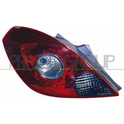 PRASCO OP0344164 - Luz trasera izquierda gris/roja para Opel Corsa D 3/5 puertas PRASCO OP0344164 - Luz trasera izquierda gris/roja para Opel Corsa D 3/5 puertas