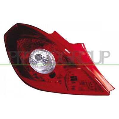 PRASCO OP0344154 - Luz trasera Opel Corsa D Izquierda Blanco/Rojo PRASCO OP0344154 - Luz trasera Opel Corsa D Izquierda Blanco/Rojo