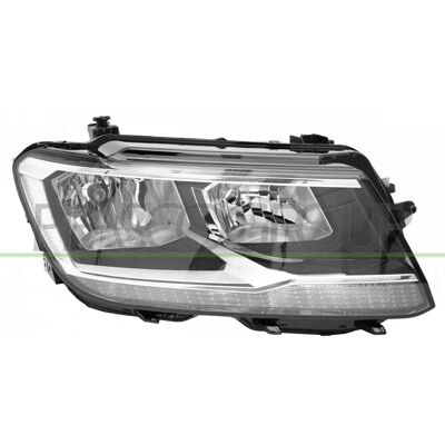 PRASCO VG8104903 Faro Derecho - Faro para Volkswagen Tiguan II - H7+H7 PRASCO VG8104903 Faro Derecho - Faro para Volkswagen Tiguan II - H7+H7