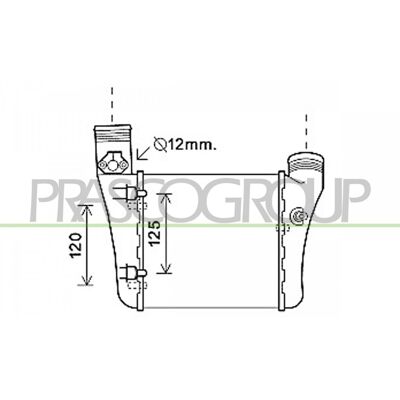 PRASCO AD022N001 - Intercooler para Audi y Seat PRASCO AD022N001 - Intercooler para Audi y Seat