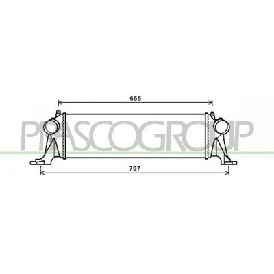 PRASCO FT929N002 Intercooler - IVECO Daily 6 PRASCO FT929N002 Intercooler - IVECO Daily 6