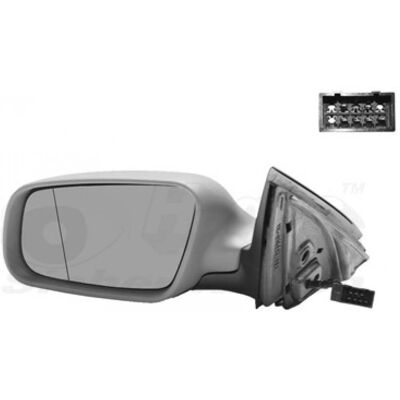 Van Wezel 0317807 - Espejo lateral asférico y calefactado para Audi A6 C5 Van Wezel 0317807 - Espejo lateral asférico y calefactado para Audi A6 C5